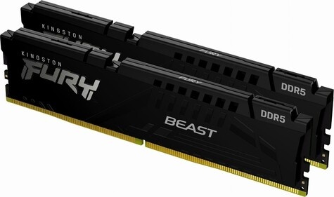 Kingston 16GB 5600MT/s DDR5 CL36 DIMM (Kit of 2)FURY Beast Black EXPO