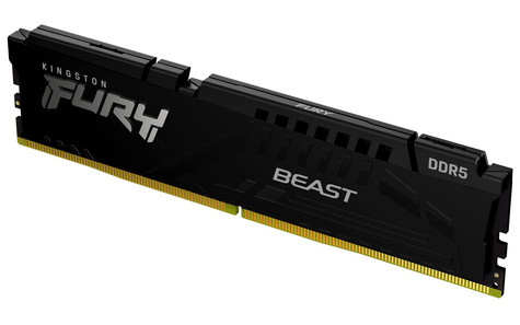 Kingston FURY Beast - DDR5 - module - 32 GB - DIMM 288-pin - 6000 MHz / PC5-48000 - unbuffered