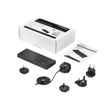 STARTECH HDMI splitter - 4 poorts - 4K 60Hz - 1x in 4x uit HDMI splitter - Video/audiosplitser - 4 x HDMI - desktop