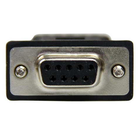 STARTECH RS422 RS485 Seriële DB9 naar klemmenblok adapter - Seriële adapter - 5-pins afsluitbeveiliging naar DB-9 (M)