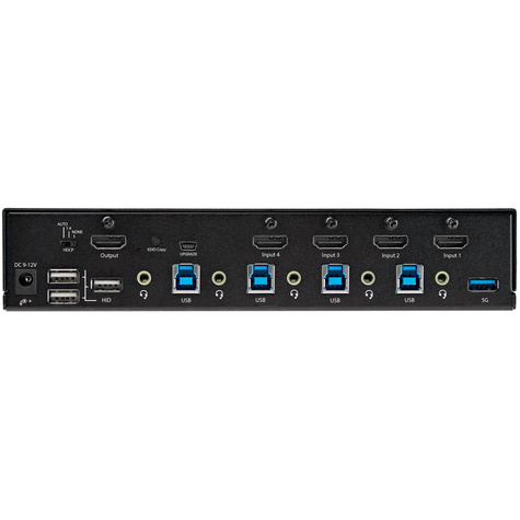STARTECH KVM Switch HDMI a 4 porte 4K 60Hz 2x USB