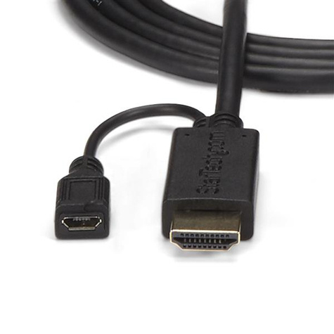 STARTECH HDMI to VGA Cable - 10 ft / 3m - 1080p - 1920 x 1200 - Active HDMI Cable - Monitor Cable