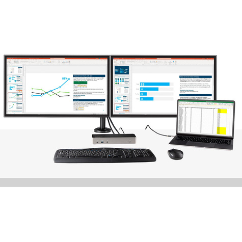 STARTECH 1m Vergrendelbare USB-C Kabel met Zijschroef, 10Gbps, USB 3.1/3.2 Gen 2 Type-C Kabel