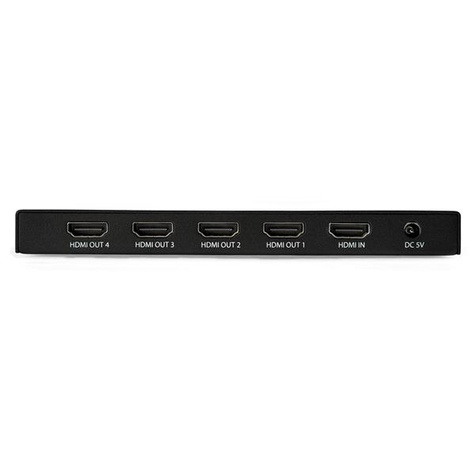 STARTECH HDMI splitter - 4 poorts - 4K 60Hz - 1x in 4x uit HDMI splitter - Video/audiosplitser - 4 x HDMI - desktop