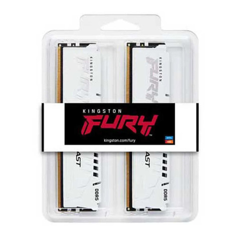 Kingston DDR5  32GB PC 6000 CL30 Kingston KIT (2x16GB) FURY Beast Whi retail