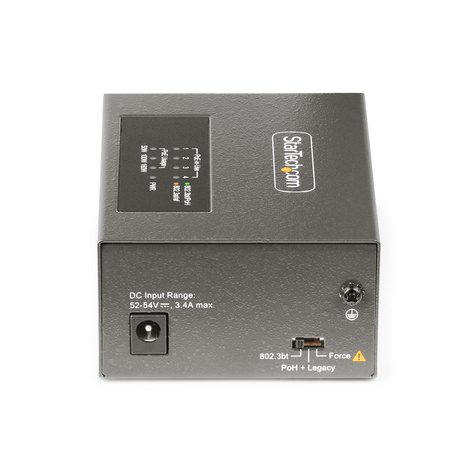 STARTECH 4-Port Multi-Gigabit PoE++ Injector, 5/2.5G Ethernet (NBASE-T), PoE/PoE+/PoE++ (802.3af/802.3at/802.3bt)