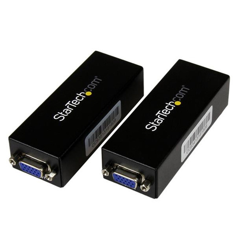 STARTECH STARTECH VGA Over CAT5 Extender 250 ft (80m) 1 Local and 1 Remote Unit - VGA Video Over Ethernet Extender Kit (ST121UTPEP)