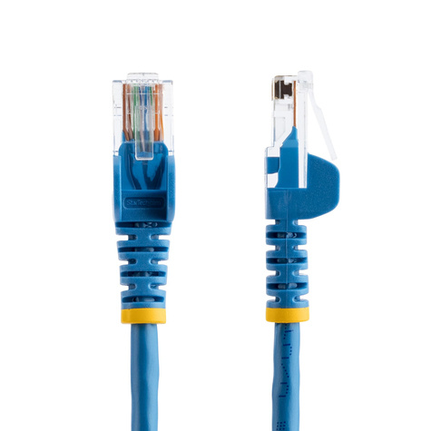 STARTECH CAT5e Cable - 7 m Blue Ethernet Cable - Snagless - CAT5e Patch Cord - CAT5e UTP Cable - RJ45 Network Cable