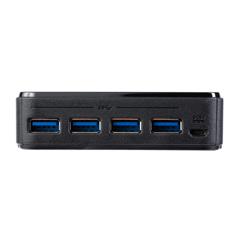 STARTECH 4x4 USB 3.0 Sharing Switch voor randapparatuur - USB Switch voor Mac / Windows / Linux