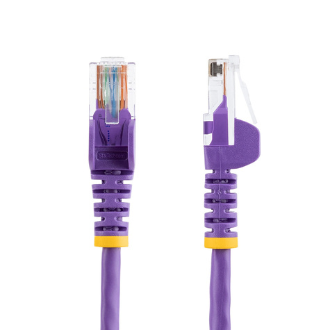 STARTECH 10m Purple Snagless Cat5e Patch Cable