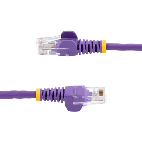 STARTECH 10m Purple Snagless Cat5e Patch Cable