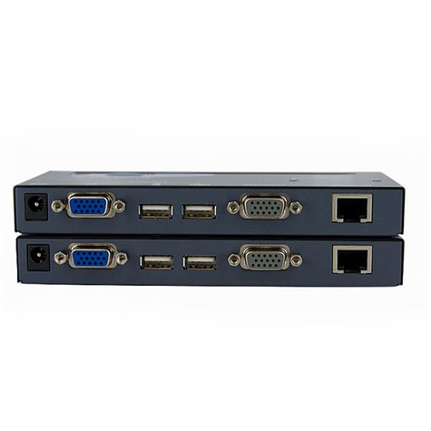 STARTECH USB/VGA Cat5 UTP KVM Verlengsysteem - KVM-uitbreider - over CAT 5 - maximaal 150 m