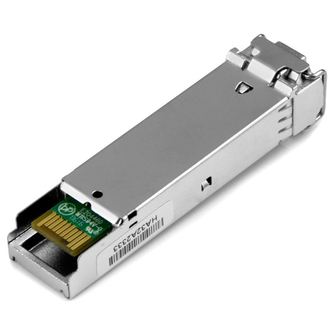 STARTECH Gigabit Fiber SFP Transceiver Module - HP J4858C Compatibel- MM LC met DDM - 550m - 1000Base-SX - 10 stuks - SFP
