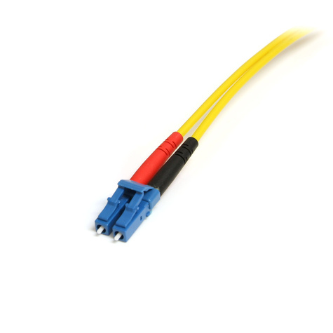 STARTECH 1m Fiber Optic Cable - Single-Mode Duplex 9/125 - LSZH - LC/SC - OS1 - LC to SC Fiber Patch Cable (SMFIBLCSC1)
