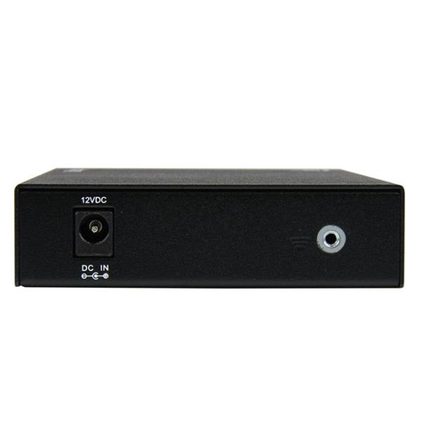 STARTECH Gigabit Ethernet MM Fiber Converter SC
