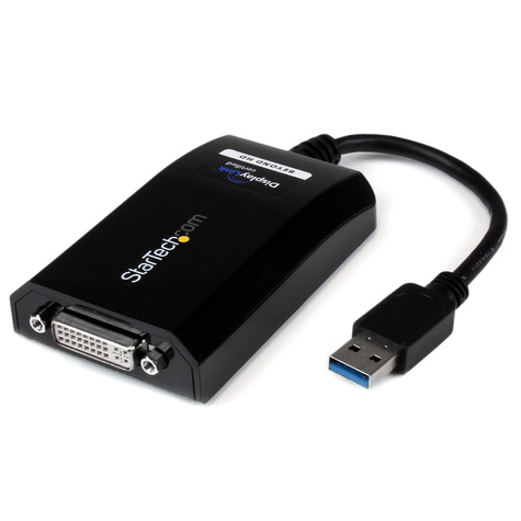 STARTECH USB 3.0 naar DVI / VGA Adapter, 2048x1152, Externe Video  Graphische Kaart, Dual Monitor Display Adapter Kabel