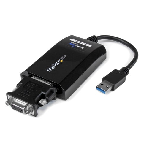 STARTECH USB 3.0 naar DVI / VGA Adapter, 2048x1152, Externe Video  Graphische Kaart, Dual Monitor Display Adapter Kabel