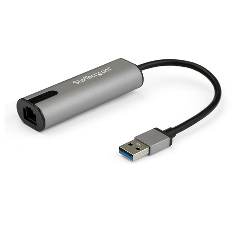 STARTECH 2.5GbE USB A naar Ethernet Adapter, NBASE-T NIC, USB 3.0 Type A 2.5 GbE /1 GbE Multi Speed Gigabit Netwerk