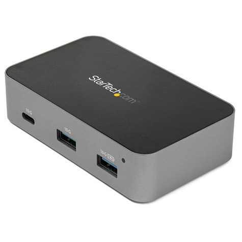 STARTECH 4-poorts USB-C hub USB 3.1 Gen2 (10 Gbps) naar 3x USB-A  1x USB-C - zelfgevoed incl universele voedingsadapter (HB31C3A1CS)