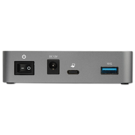 STARTECH 4-poorts USB-C hub USB 3.1 Gen2 (10 Gbps) naar 3x USB-A  1x USB-C - zelfgevoed incl universele voedingsadapter (HB31C3A1CS)
