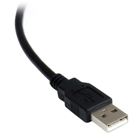 STARTECH 1-poort FTDI USB naar RS232 Seriële Adapter Verloopkabel met Optische Isolatie - Seriële adapter - USB - RS-232 - zwart