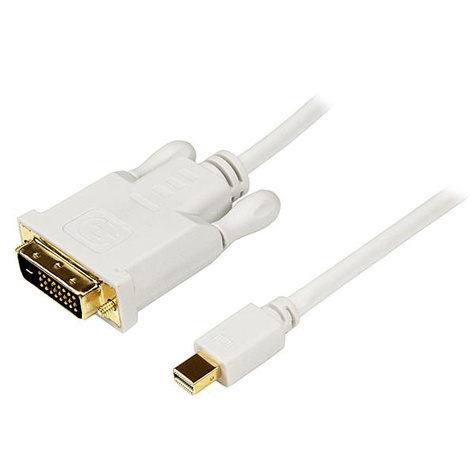 STARTECH STARTECH 1,8 m lange Mini DisplayPort-naar-DVI-adapterconverterkabel ? Mini DP-naar-DVI 1920x1200 - wit