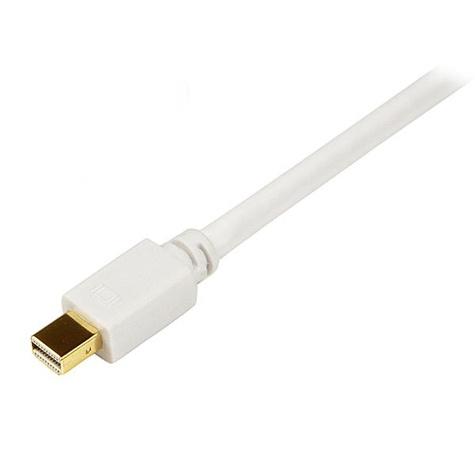 STARTECH 1,8 m lange Mini DisplayPort-naar-DVI-adapterconverterkabel ? Mini DP-naar-DVI 1920x1200 - wit