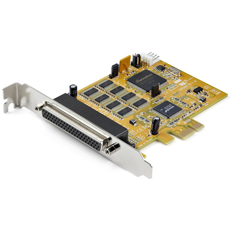 STARTECH STARTECH 8-Port PCI Express RS232 Serial Adapter Card, PCIe RS232 Serial Card, 16C1050 UART