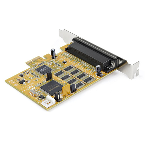 STARTECH 8-Port PCI Express RS232 Serial Adapter Card, PCIe RS232 Serial Card, 16C1050 UART