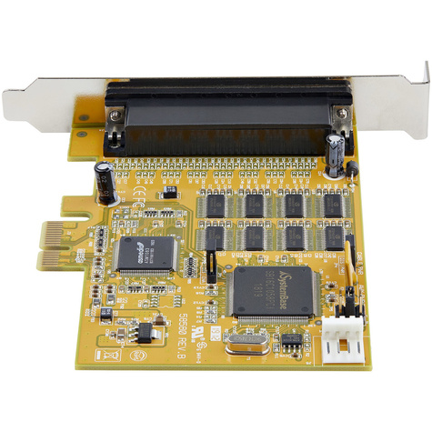 STARTECH 8-Port PCI Express RS232 Serial Adapter Card, PCIe RS232 Serial Card, 16C1050 UART