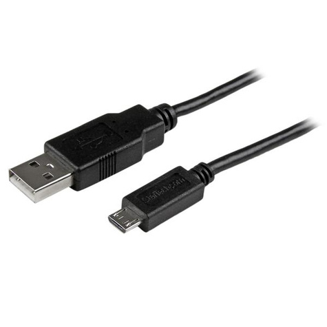 STARTECH STARTECH Korte micro-USB-kabel 15 cm - USB-kabel - micro-USB type B (M) naar USB (M) - USB 2.0 - 15 cm - zwart