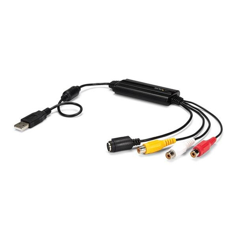 STARTECH STARTECH USB Video Capture Adapter Cable, S-Video/Composite to USB 2.0 SD Video Capture Device Cable