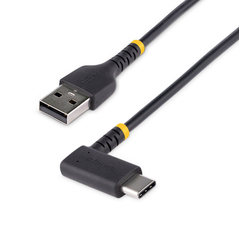 STARTECH 1ft USB A to C Charging Cable Angled
