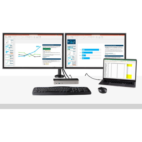 STARTECH 1m Vergrendelbare USB-C Kabel met Topschroef, 10Gbps, USB 3.1/3.2 Gen 2 Type-C Kabel