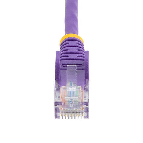 STARTECH 10m Purple Snagless Cat5e Patch Cable