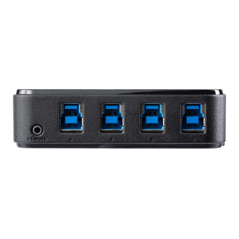 STARTECH 4x4 USB 3.0 Sharing Switch voor randapparatuur - USB Switch voor Mac / Windows / Linux