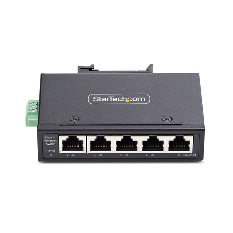 STARTECH 5-Port Industrial Ethernet Switch - IP30