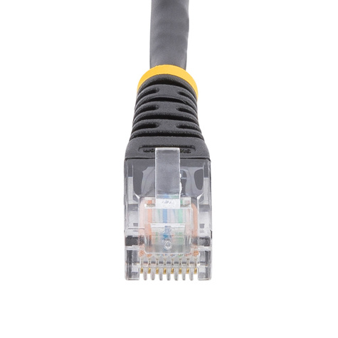 STARTECH Cat5e Gegoten RJ45 UTP Netwerkkabel - Verbindingskabel - RJ-45 (M) naar RJ-45 (M) - 15 m - UTP - CAT 5e - gevormd - zwart