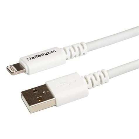 STARTECH 3 m lange witte Apple 8-polige Lightning-connector-naar-USB-kabel voor iPhone / iPod / iPad