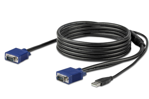 STARTECH 10 ft. (3 m) USB KVM Cable for StarTech.com Rackmount Consoles - VGA and USB KVM Console Cable (RKCONSUV10)