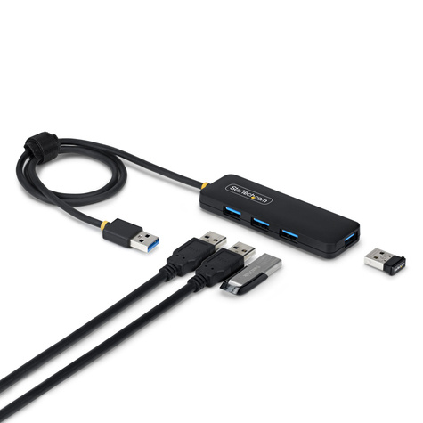 STARTECH 4-Port USB-A Hub Bus Powered 5Gbps