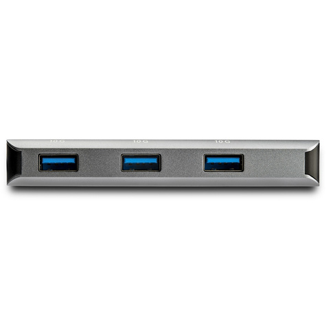 STARTECH 3-poorts USB-C hub met SD kaartlezer - 10 Gbps - 24,9 cm hostkabel - 3x USB-A (HB31C3ASDMB) - Hub