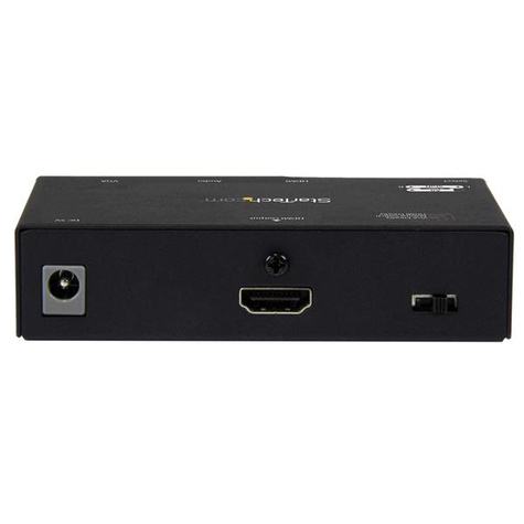 STARTECH 2x1 HDMI + VGA naar HDMI converter switch met automatische en prioriteitsomschakeling 1080p