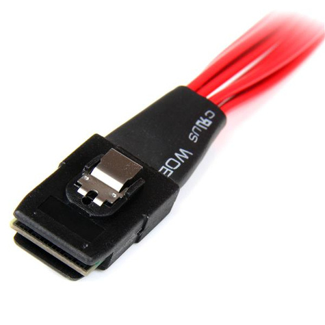 STARTECH 50cm Interne Serial Attached SCSI Mini SAS Kabel - SFF8087 naar 4x SFF8482 - SAS interne kabel - SAS 6Gbit/s