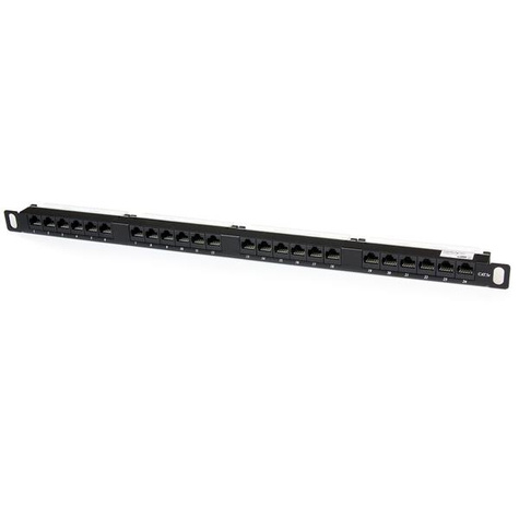 STARTECH STARTECH 24 Port 0.5U Cat5e Patch Panel - RJ45 Ethernet Rack Mount Cat 5e 110 Patch Panel