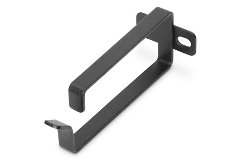 DIGITUS 2U-kabelbeheerring, 44x100 mm 10 stuks, kleur zwart (RAL 9005)