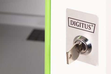 DIGITUS 16HE Wandbehuizing, Unique 820x600x600 mm, kleur grijs (RAL 7035)