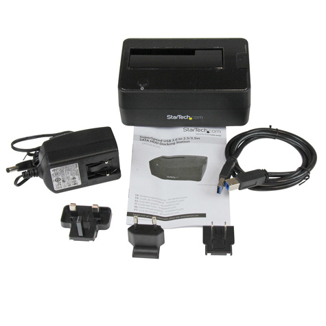 STARTECH USB 3.0 naar SATA docking station voor 2,5/3,5-inch harde schijven - HDD docking station - SATA dock