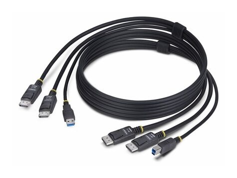 STARTECH Dual-DP/USB KVM Cable