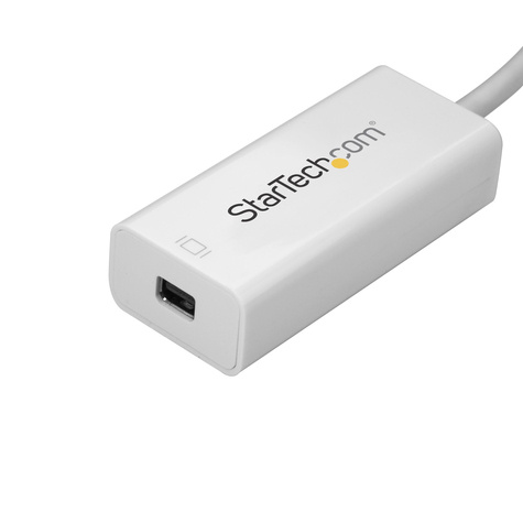 STARTECH USB-C to Mini DisplayPort Adapter - 4K 60Hz - White - USB 3.1 Type-C to Mini DP Adapter (CDP2MDP)